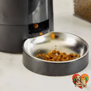 PETLIBRO AIR WiFi feeder dispensing food for happy cats and dogs at home