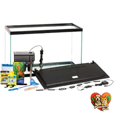 Tetra Complete 29-gallon aquarium kit with fish, plants, and equipment for a thriving aquatic kingdom