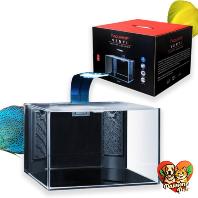 Aquatop Venti aquarium package with vibrant fish and plants