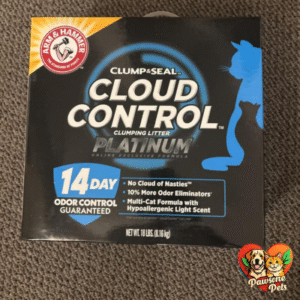 Arm & Hammer Cloud Control Platinum Clumping Cat Litter - Natural Odor Control for Your Home