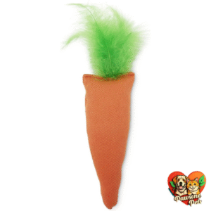 OurPets 24 Karat Catnip Filled Carrot Cat Toy - 100% North American Catnip