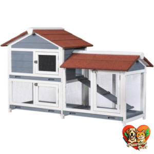 Good Life Wooden Rabbit Habitat for Natural Pet Housing