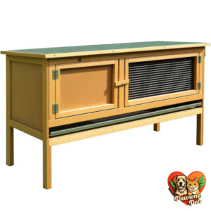 PawHut Indoor/Outdoor Rabbit Hutch for Commercial Use