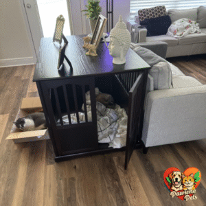 Casual Home Indoor Wooden Pet Crate - Espresso, Medium