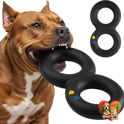 GoughNuts Virtually Indestructible Pull Toy - Large, Heavy Duty Tug Dog Toy for Aggressive Chewers