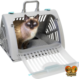 The Animal Kingdom's SportPet Designs Travel Master Collapsible Cat Carrier for stress-free travel