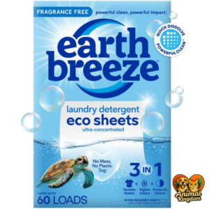 Earth Breeze Eco-Friendly Laundry Detergent Sheets - Gentle and Effective Cleaning for a Sustainable Home