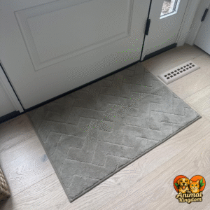 PURRUGS Dirt Trapper Door Mat for Muddy Paws - Super Absorbent & Non-Slip Pet Door Mat for Home of Pets