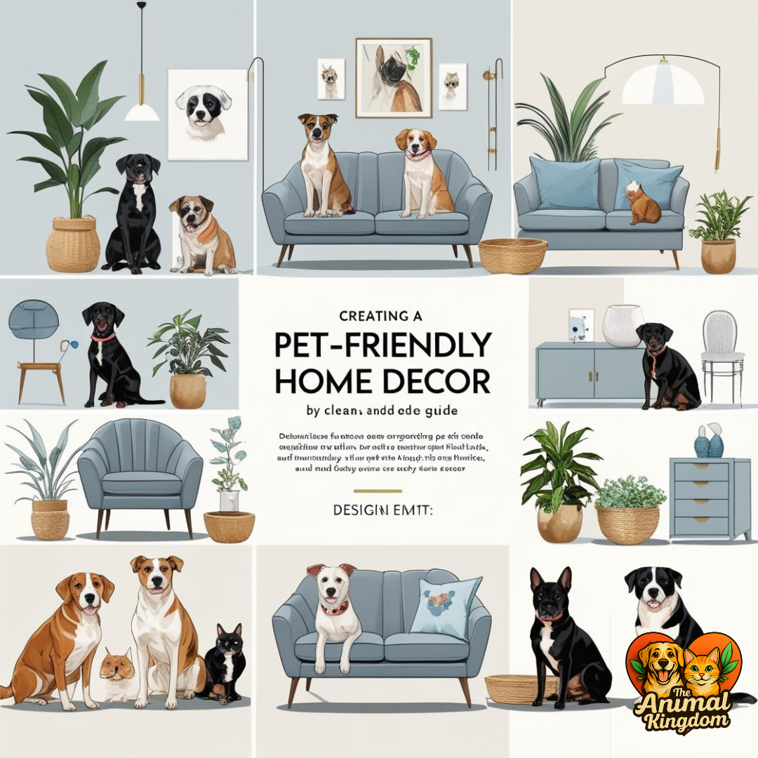 Pet-friendly home decor ideas for a harmonious living space