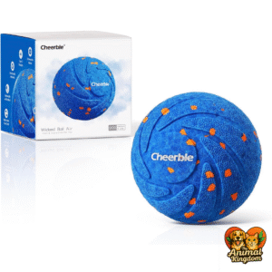 Cheerble smart dog toy with automatic moving, bouncing, and rotating ball for medium and large dogs
