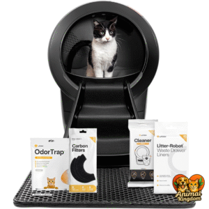 Litter-Robot 4 automatic self-cleaning cat litter box with advanced sensors and Wi-Fi connectivity