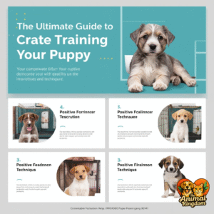 Crate training for puppies, step-by-step guide