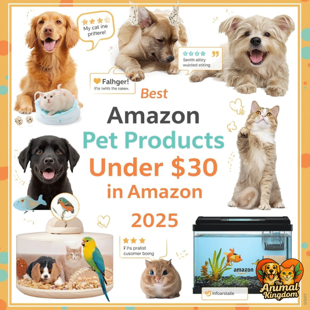 Best pet products under $30 on Amazon in 2025