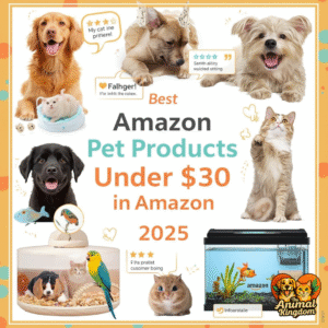 Best pet products under $30 on Amazon in 2025