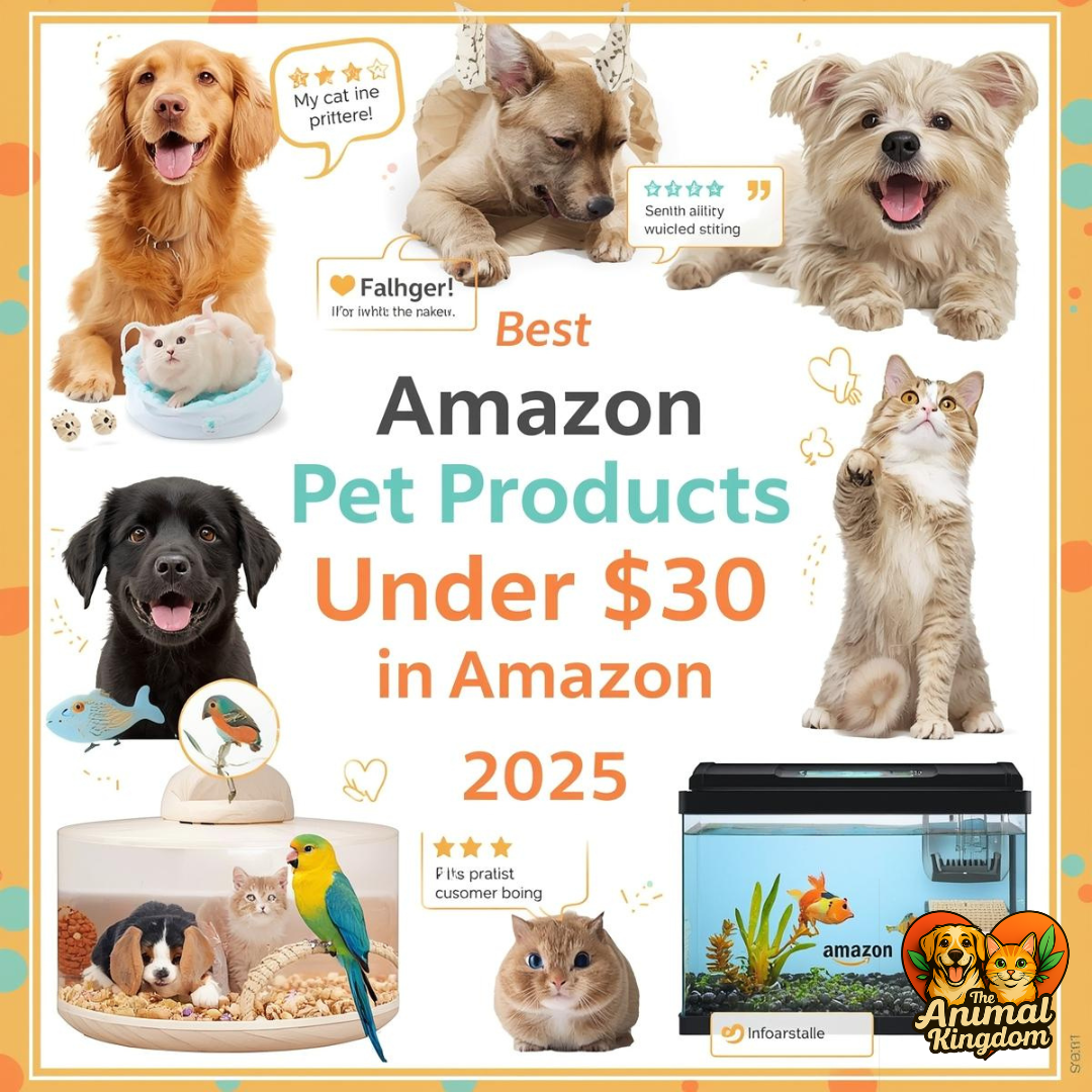 Best pet products under $30 on Amazon in 2025